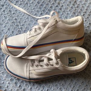 white old school Vans